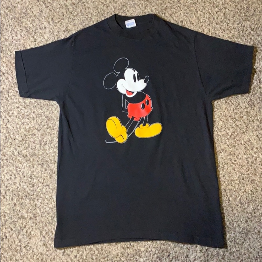Vintage 80’s Mickey Mouse Single-Stitched Tee Sz L